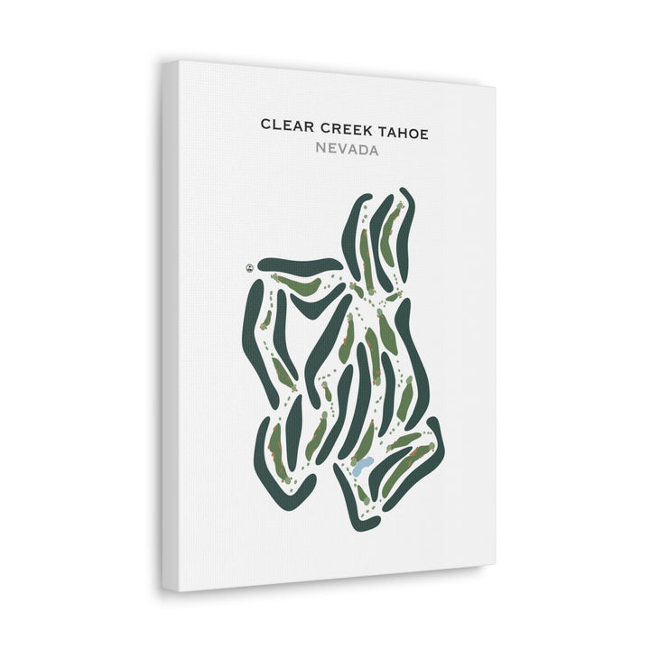 Clear Creek Tahoe, Nevada - Printed Golf Courses