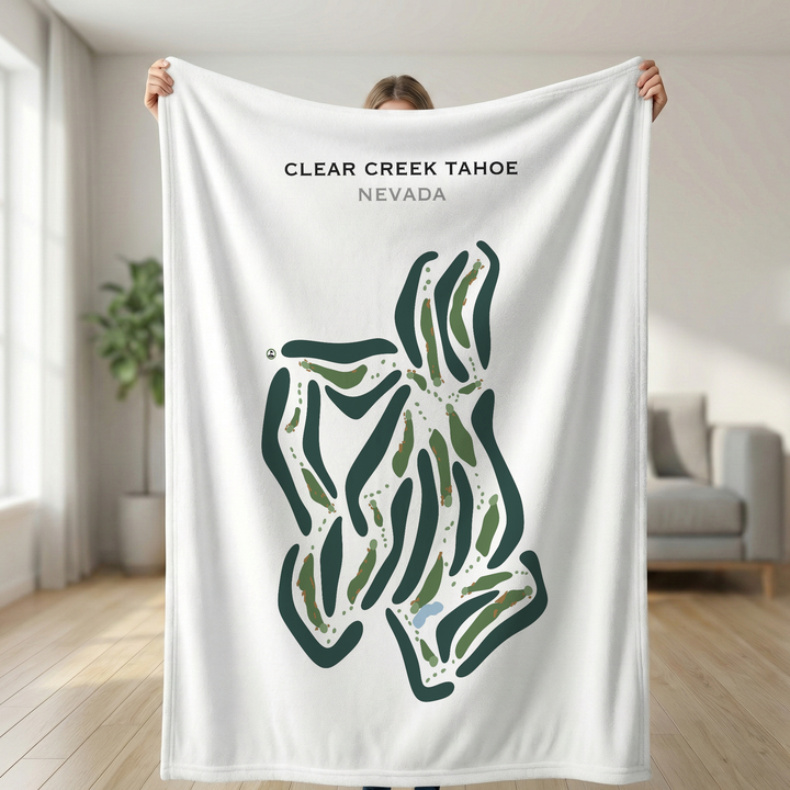 Clear Creek Tahoe, Nevada - Printed Golf Courses