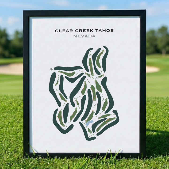 Clear Creek Tahoe, Nevada - Printed Golf Courses
