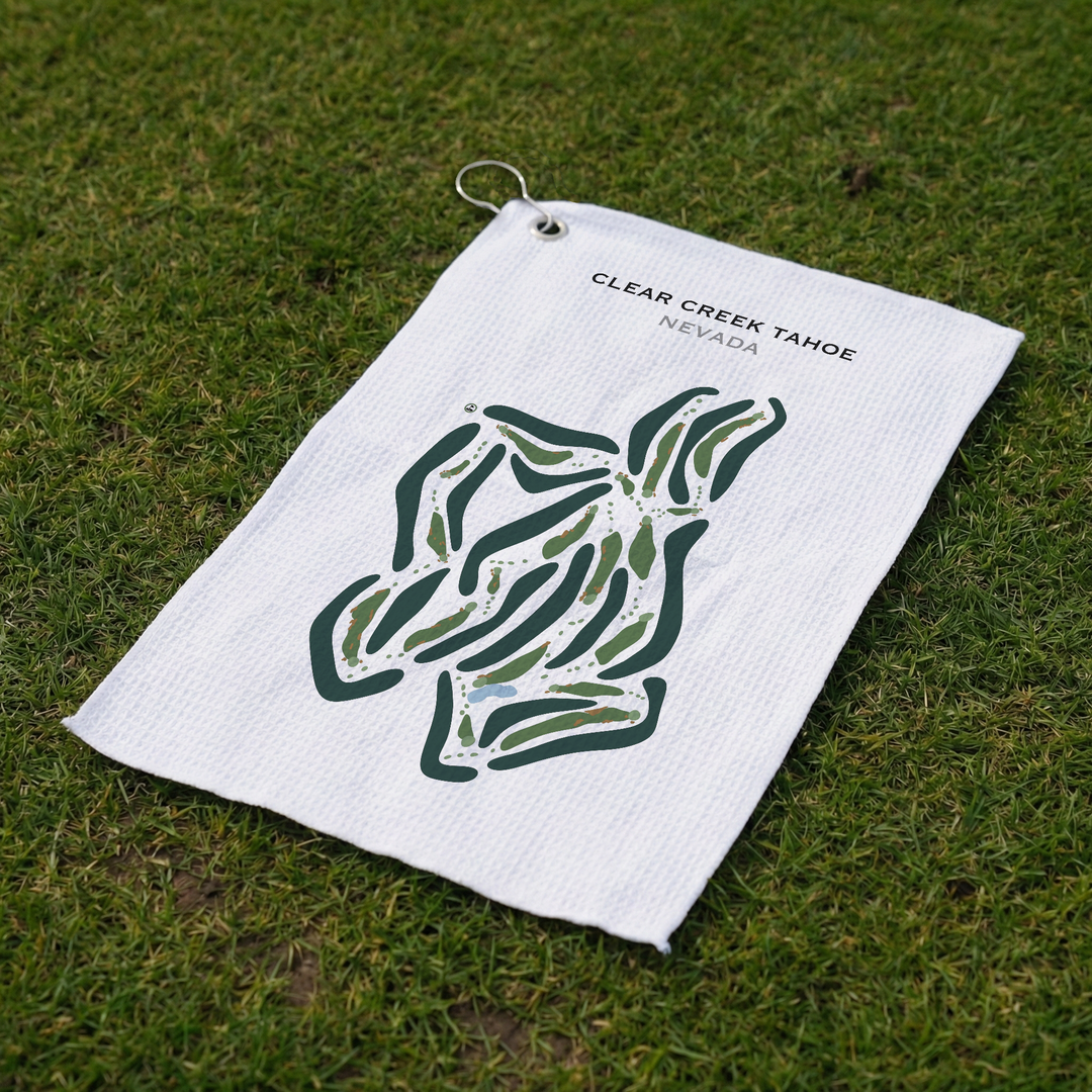 Clear Creek Tahoe, Nevada - Printed Golf Courses