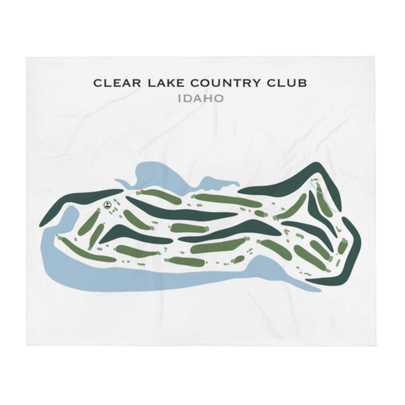 Clear Lake Country Club, Idaho - Printed Golf Courses