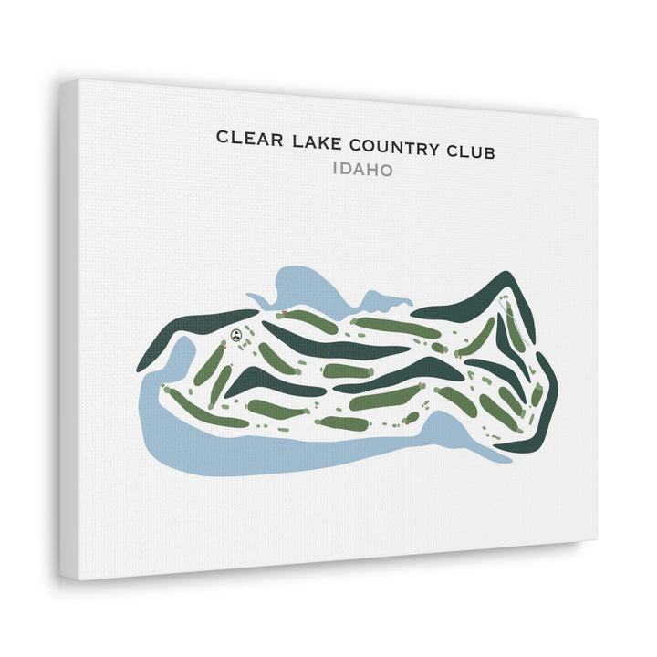 Clear Lake Country Club, Idaho - Printed Golf Courses