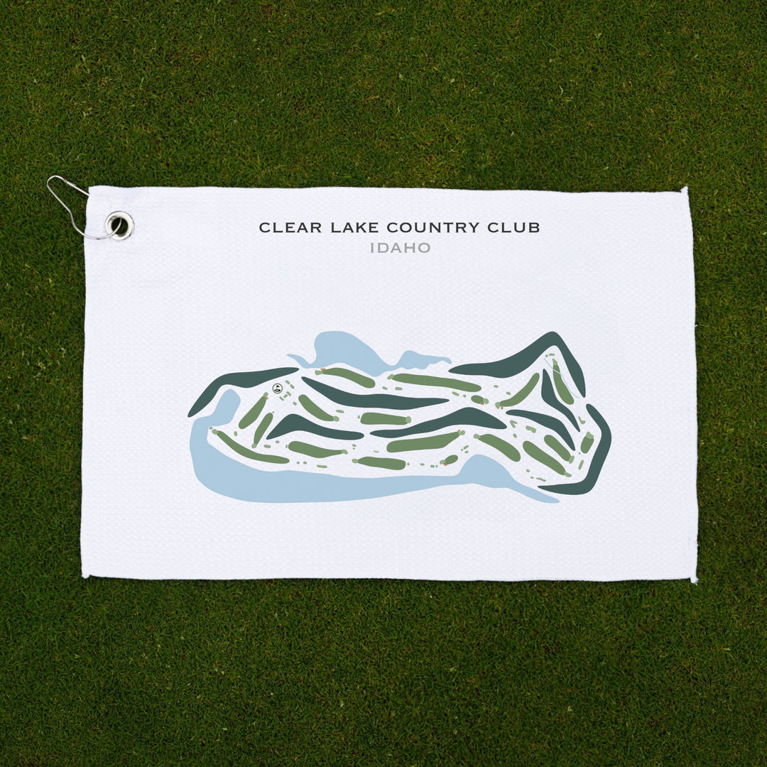 Clear Lake Country Club, Idaho - Printed Golf Courses