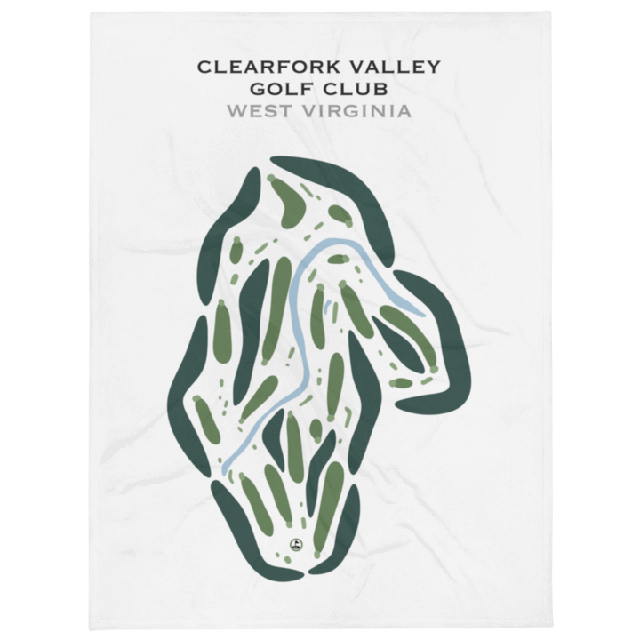 Clearfork Valley Golf Club, West Virginia - Printed Golf Courses