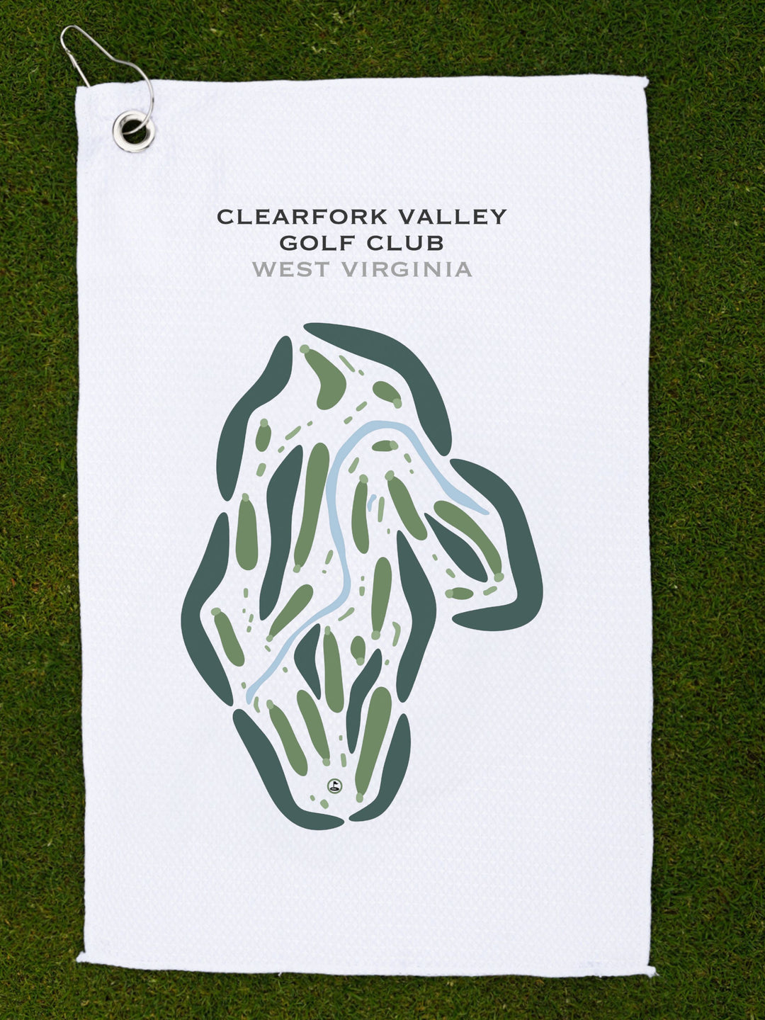 Clearfork Valley Golf Club, West Virginia - Printed Golf Courses
