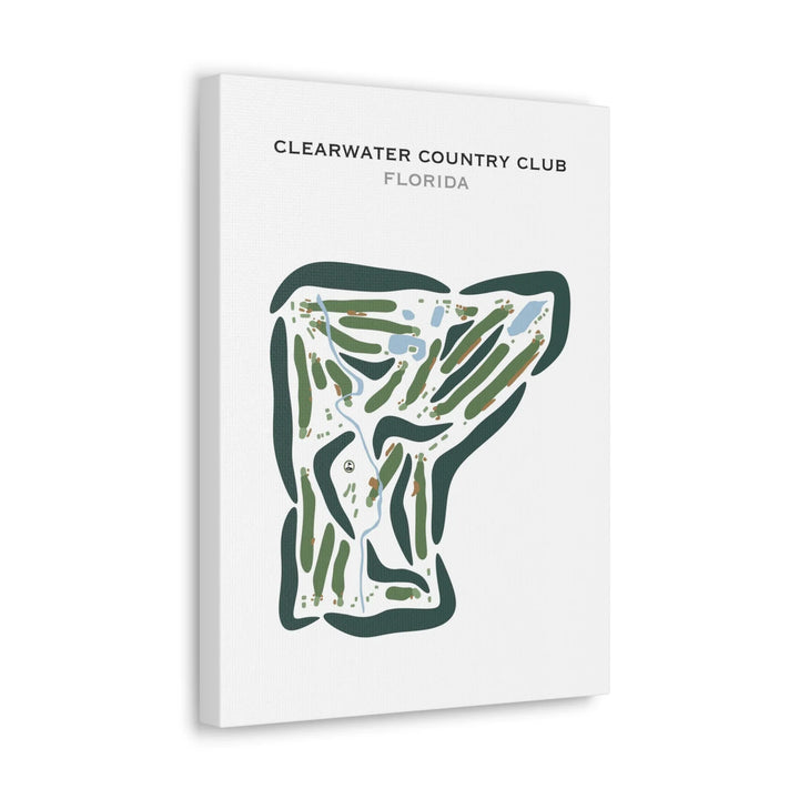 Clearwater Country Club, Florida - Printed Golf Courses