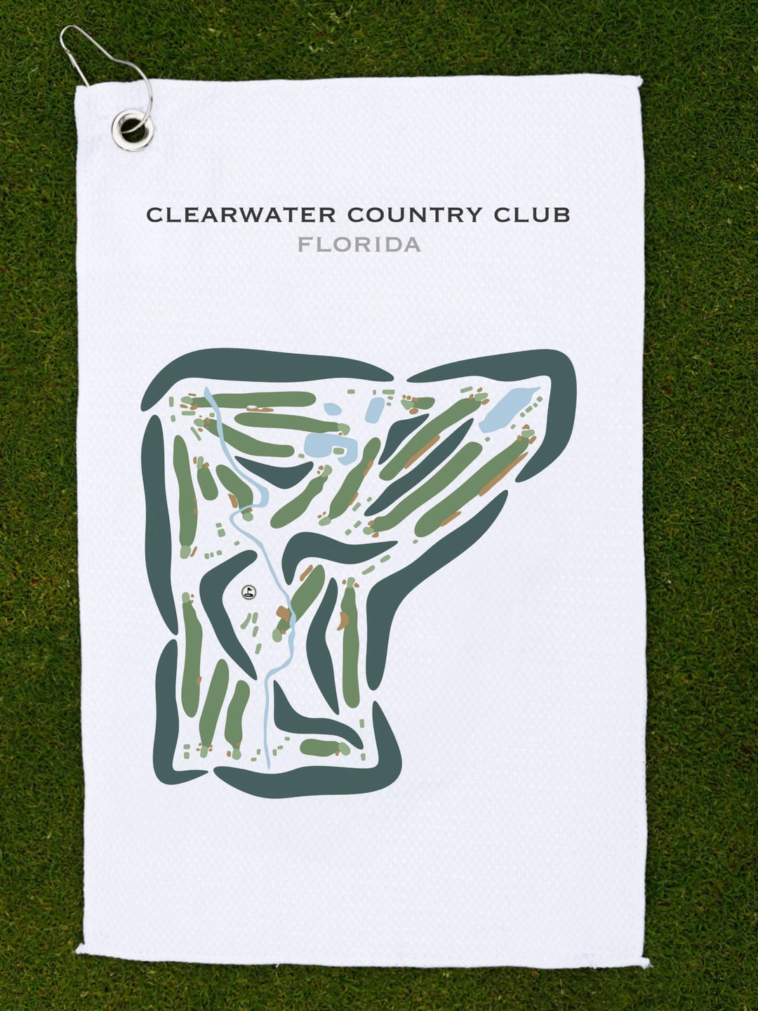 Clearwater Country Club, Florida - Printed Golf Courses