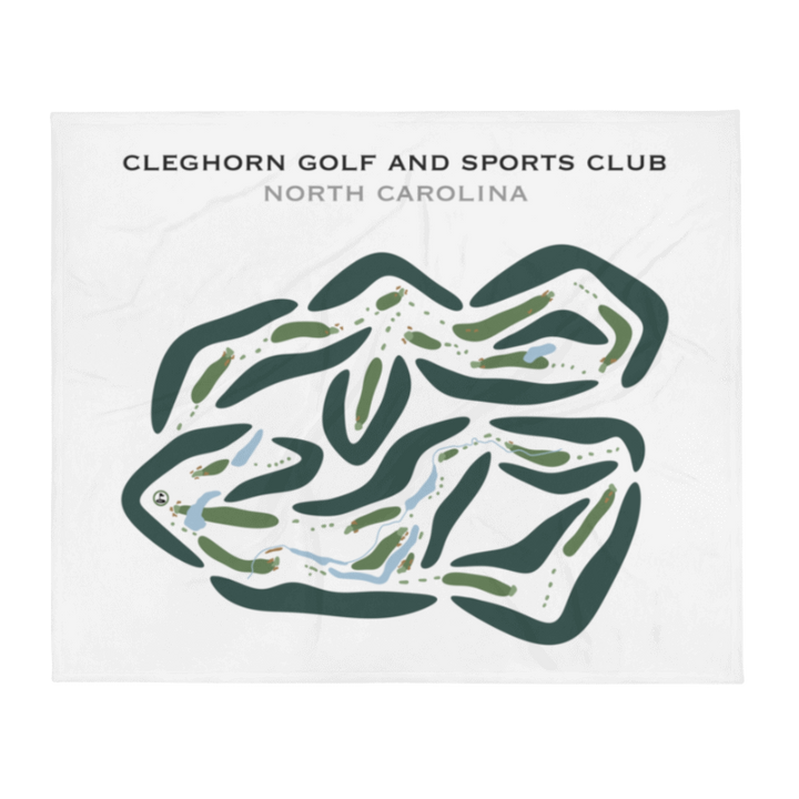 Cleghorn Golf & Sports Club, North Carolina - Printed Golf Courses