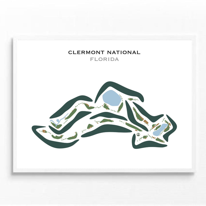 Clermont National, Florida - Printed Golf Courses