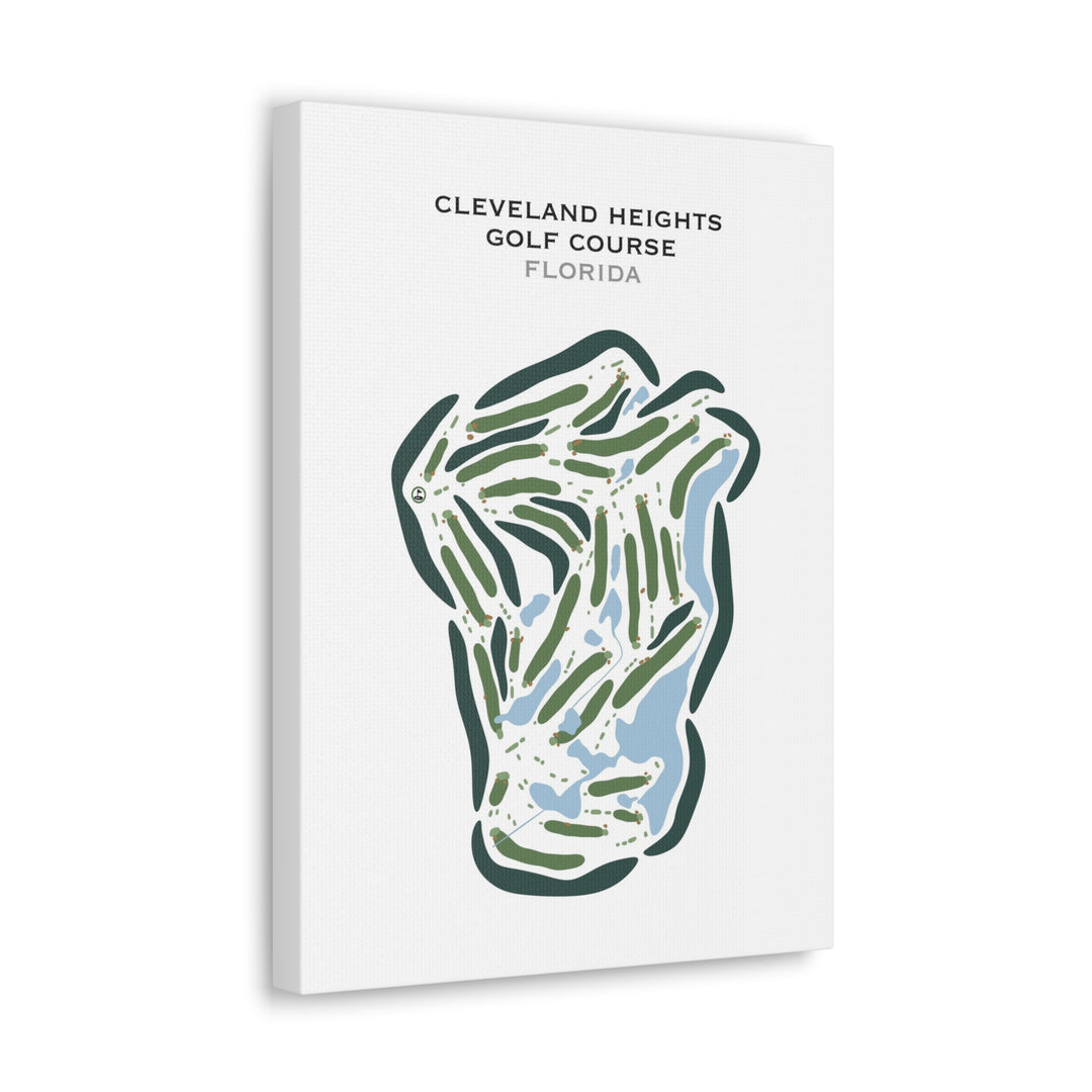 Cleveland Heights Golf Club, Florida - Printed Golf Courses