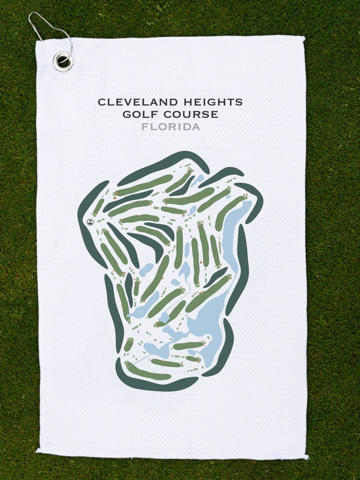 Cleveland Heights Golf Club, Florida - Printed Golf Courses