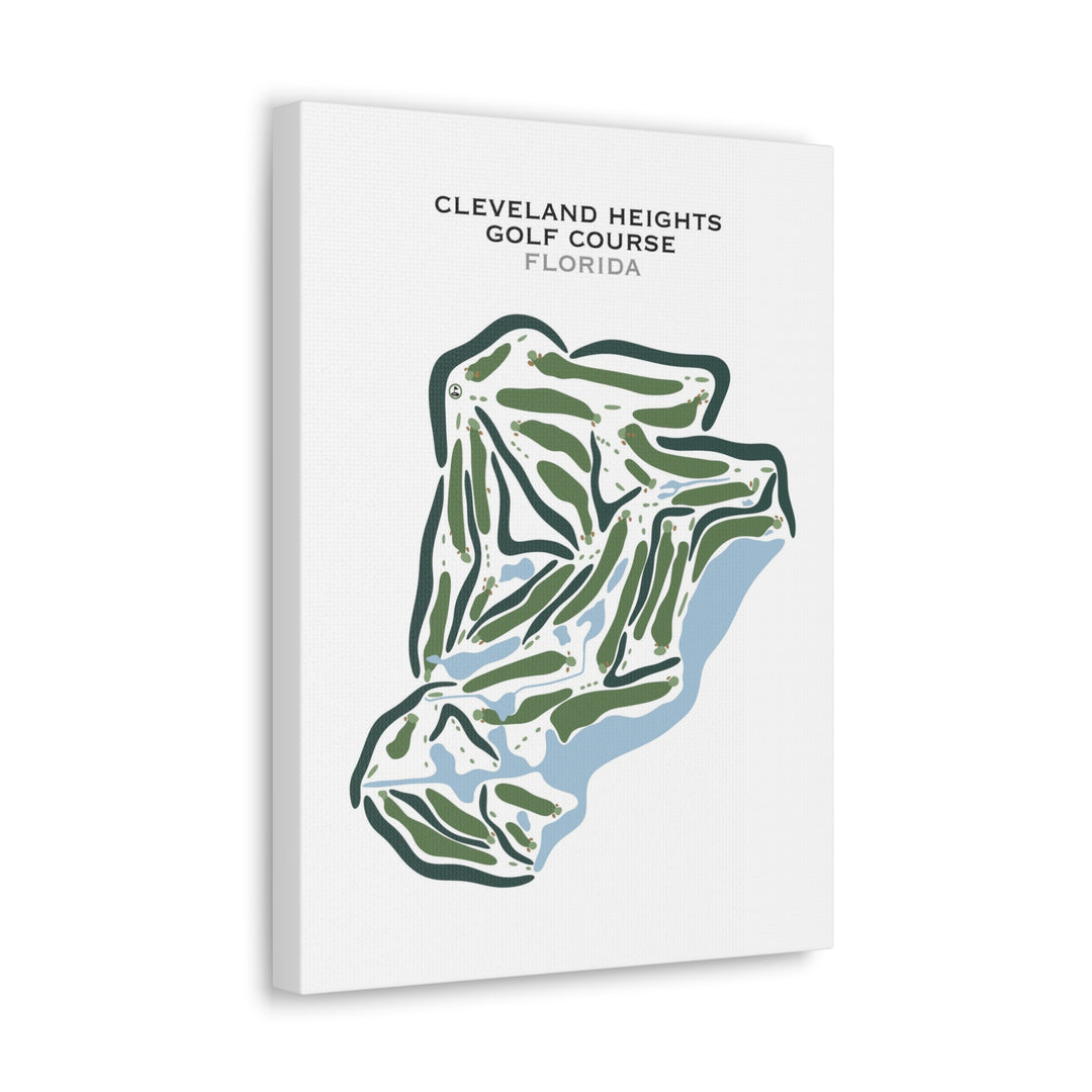 Cleveland Heights Golf Course, Florida - Printed Golf Courses