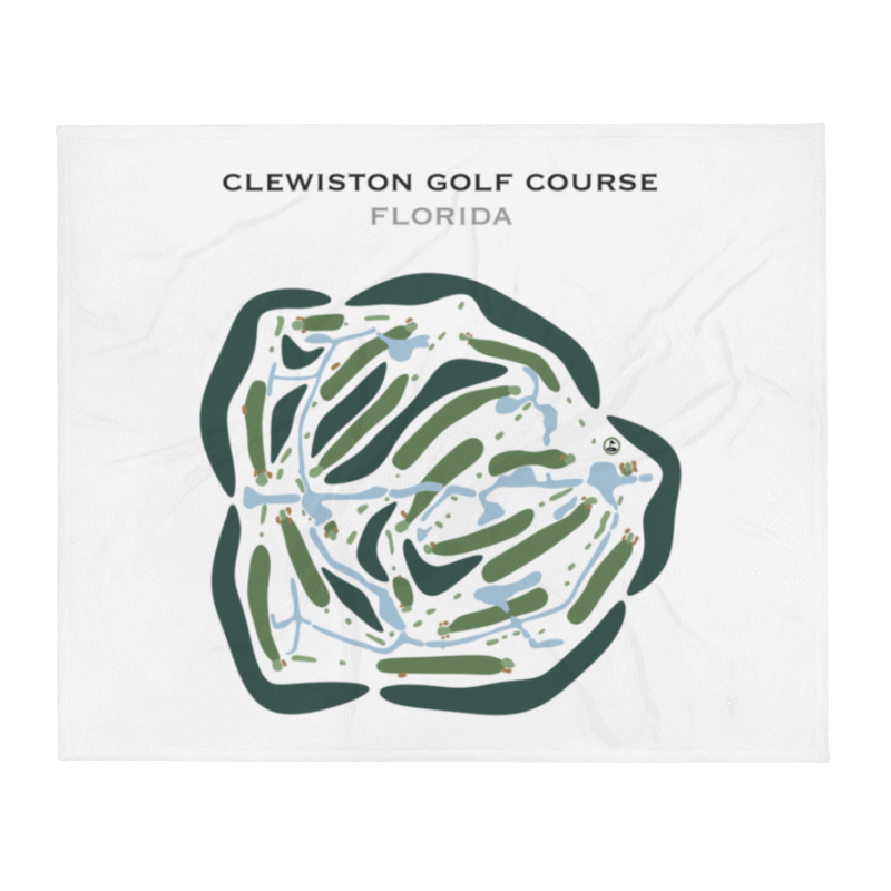 Clewiston Golf Course, Florida - Printed Golf Courses