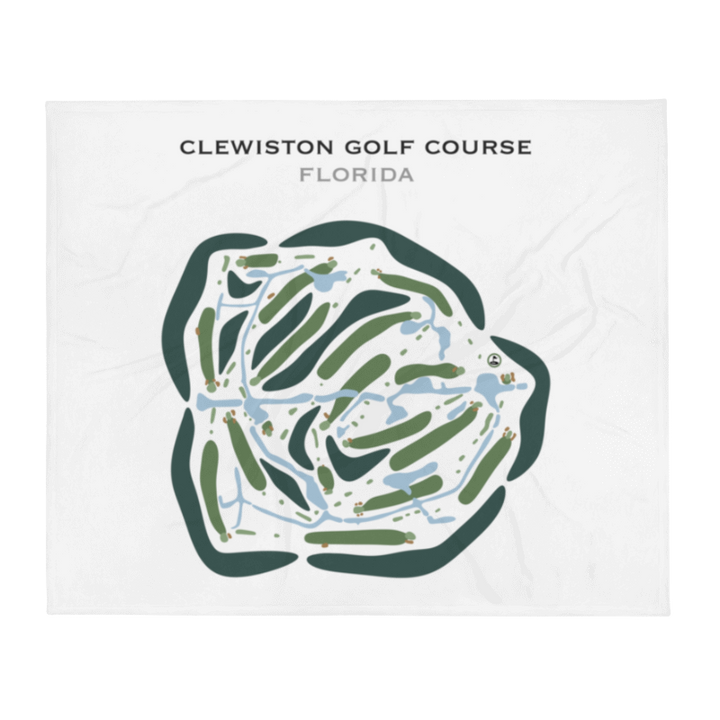 Clewiston Golf Course, Florida - Printed Golf Courses