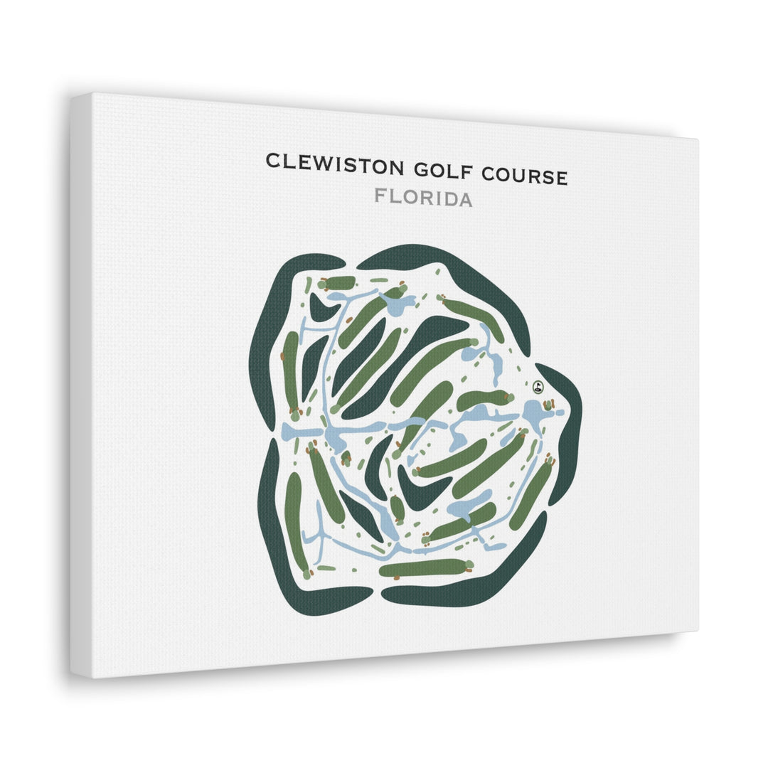 Clewiston Golf Course, Florida - Printed Golf Courses