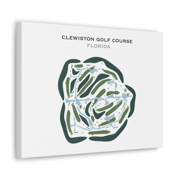 Clewiston Golf Course, Florida - Printed Golf Courses
