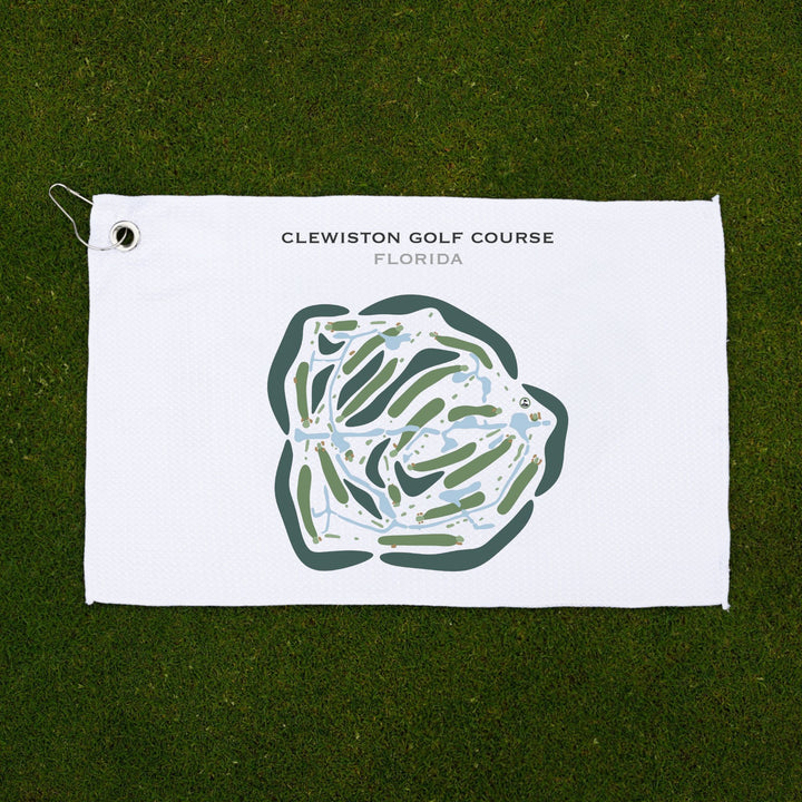Clewiston Golf Course, Florida - Printed Golf Courses