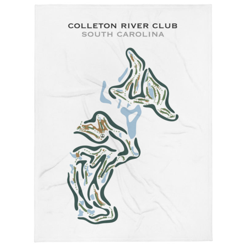 Colleton River Club, South Carolina - Printed Golf Course