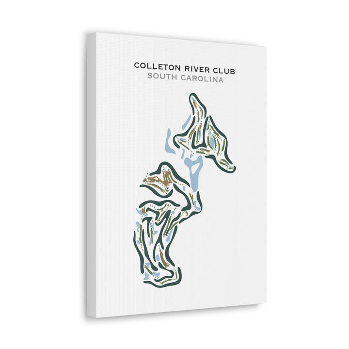 Colleton River Club, South Carolina - Printed Golf Course