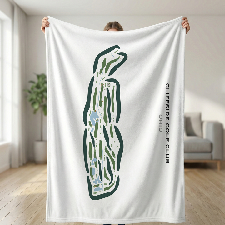 Cliffside Golf Club, Ohio - Printed Golf Courses
