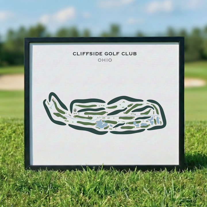 Cliffside Golf Club, Ohio - Printed Golf Courses
