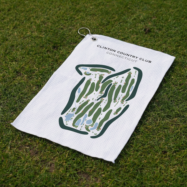 Clinton Country Club, Connecticut - Printed Golf Courses