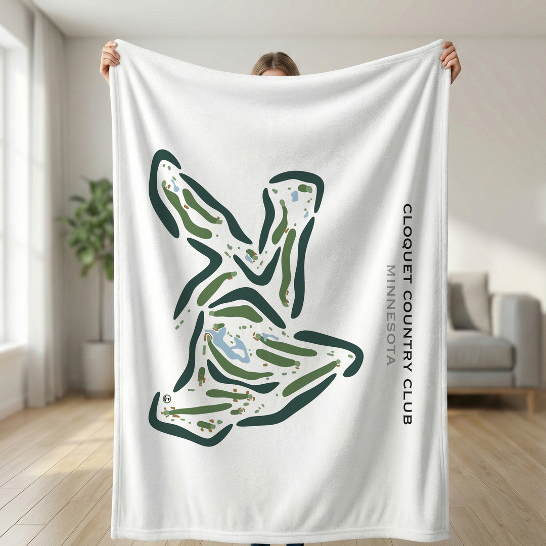 Cloquet Country Club, Minnesota - Printed Golf Courses