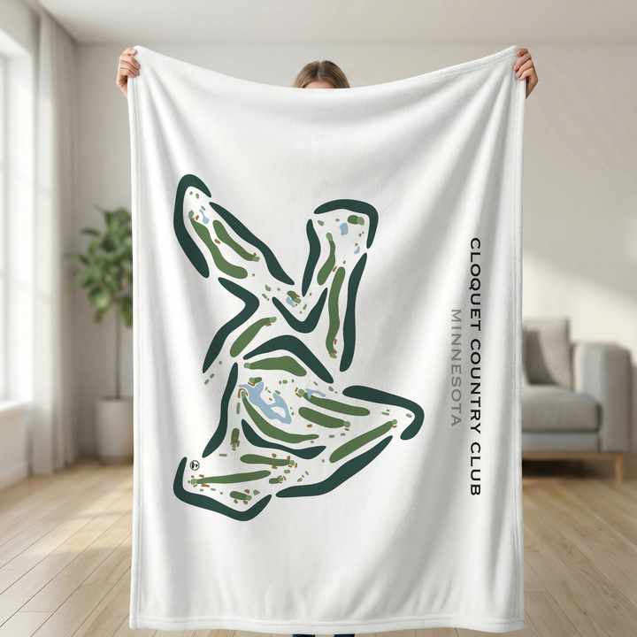 Cloquet Country Club, Minnesota - Printed Golf Courses