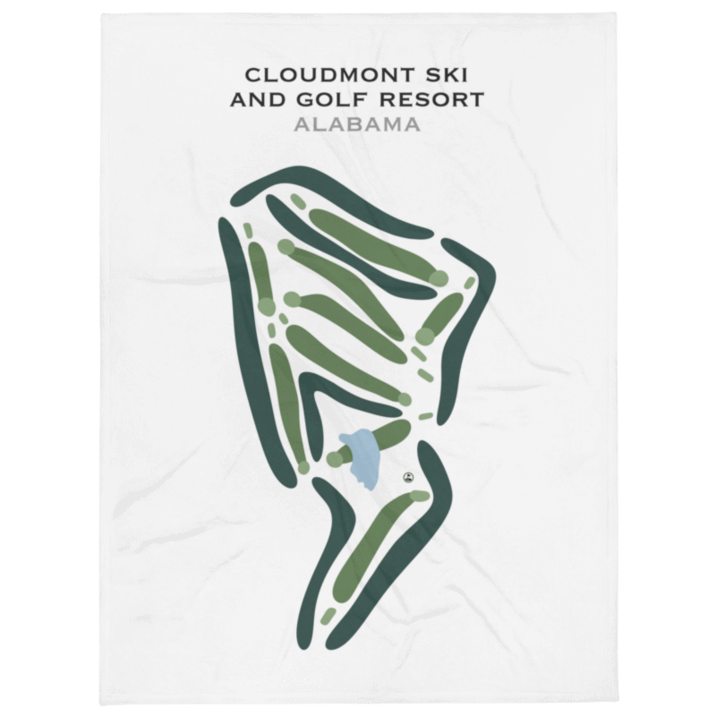 Cloudmont Ski & Golf Resort, Alabama - Printed Golf Course