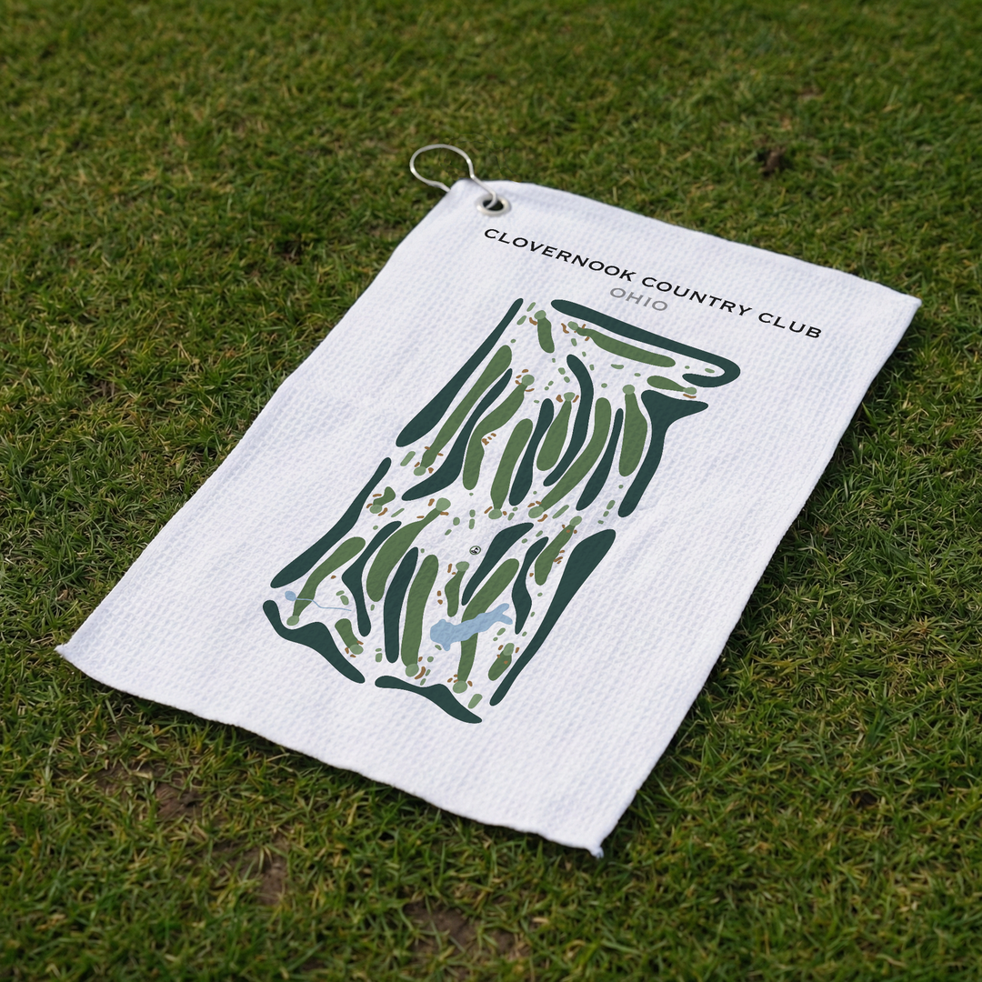 Clovernook Country Club, Ohio - Printed Golf Course