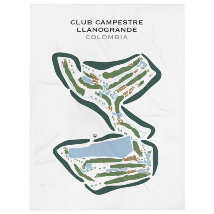 Club Campestre Llanogrande, Colombia - Printed Golf Courses