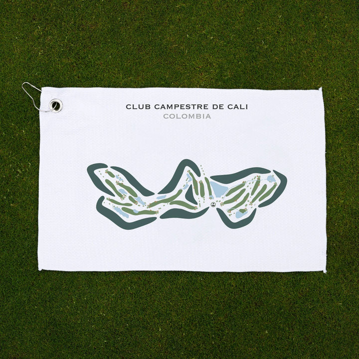 Club Campestre de Cali, Colombia - Printed Golf Courses