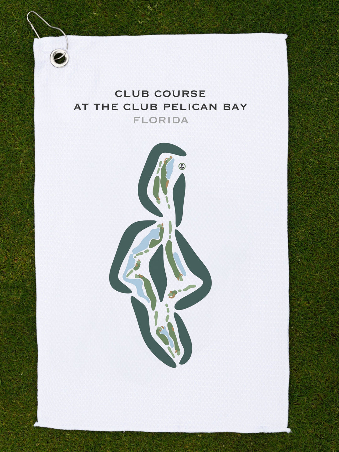 Club Course at The Club Pelican Bay, Florida - Printed Golf Courses