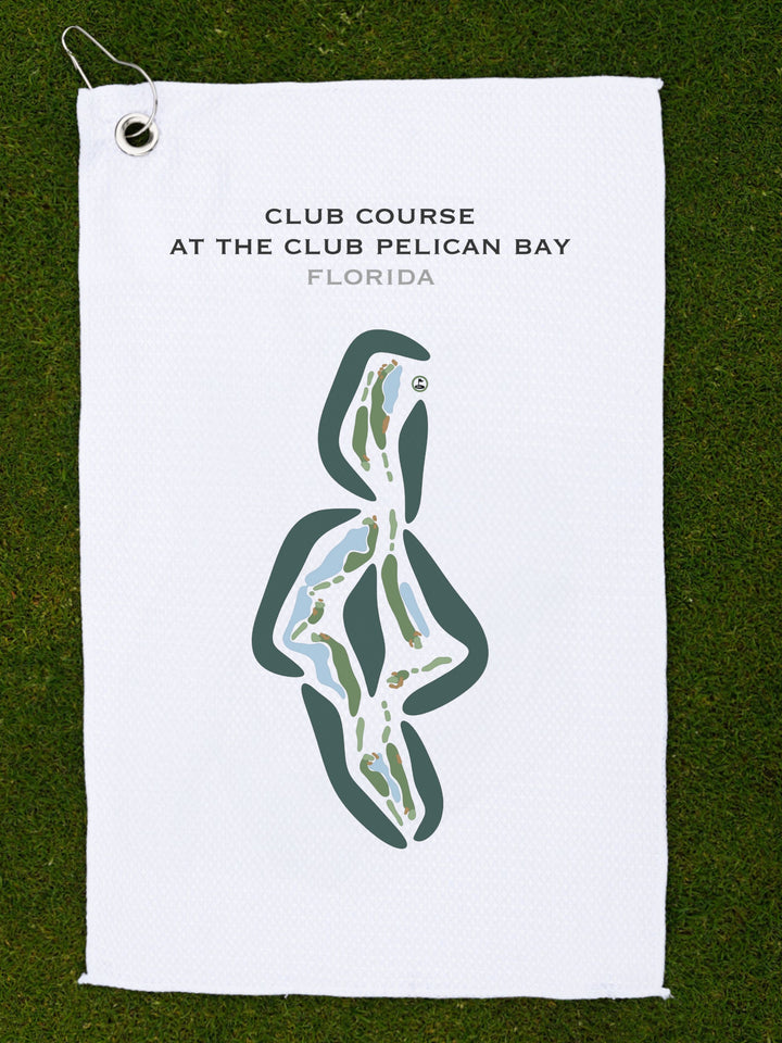 Club Course at The Club Pelican Bay, Florida - Printed Golf Courses