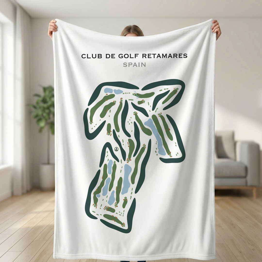 Club De Golf Retamares, Spain - Printed Golf Courses