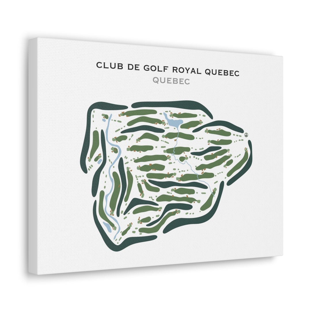 Club de Golf Royal Quebec, Quebec, Canada - Printed Golf Courses