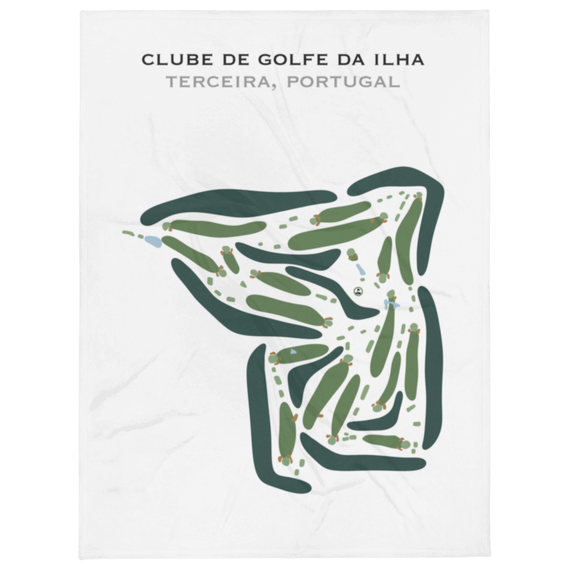 Clube de Golfe da Ilha Terceira, Portugal - Printed Golf Courses