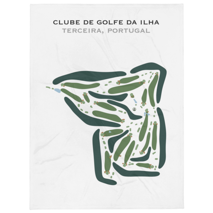 Clube de Golfe da Ilha Terceira, Portugal - Printed Golf Courses