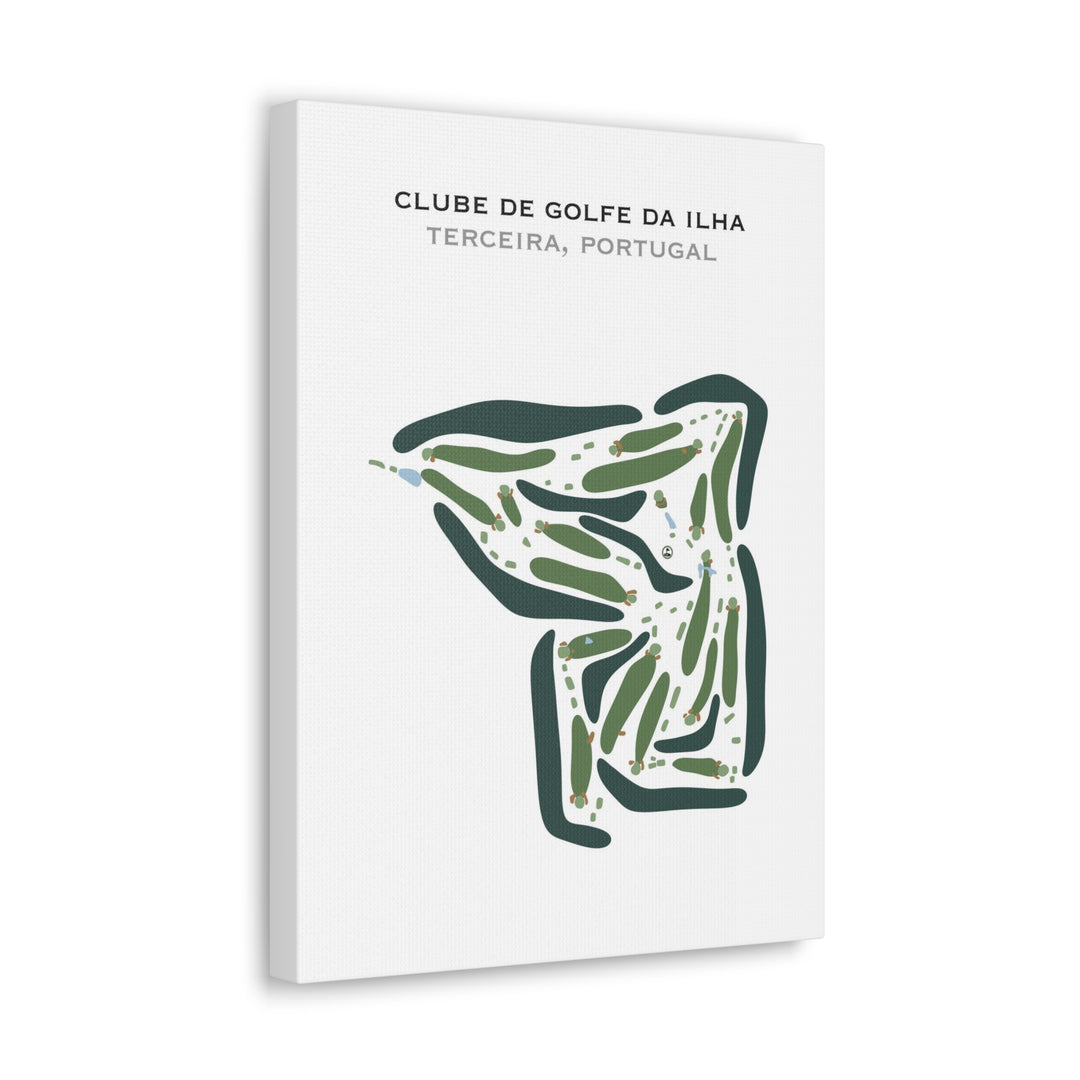 Clube de Golfe da Ilha Terceira, Portugal - Printed Golf Courses