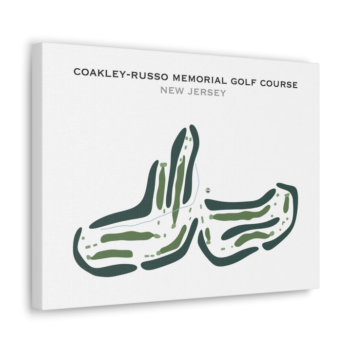 Coakley-Russo Memorial Golf Course, New Jersey - Printed Golf Courses