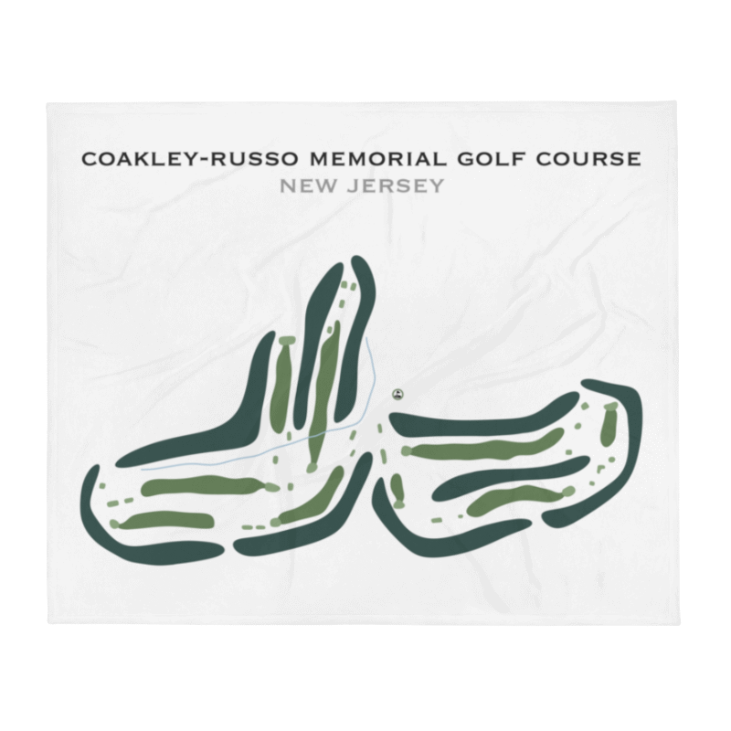 Coakley-Russo Memorial Golf Course, New Jersey - Printed Golf Courses