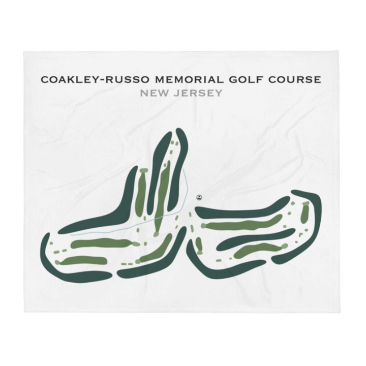 Coakley-Russo Memorial Golf Course, New Jersey - Printed Golf Courses