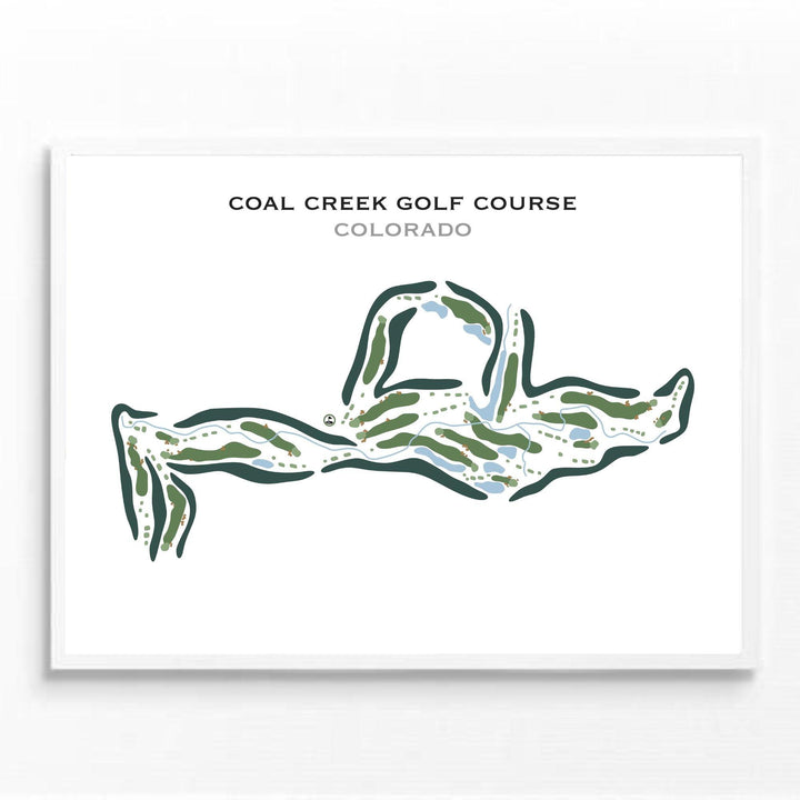 Coal Creek Golf Course, Colorado - Golf Course Prints