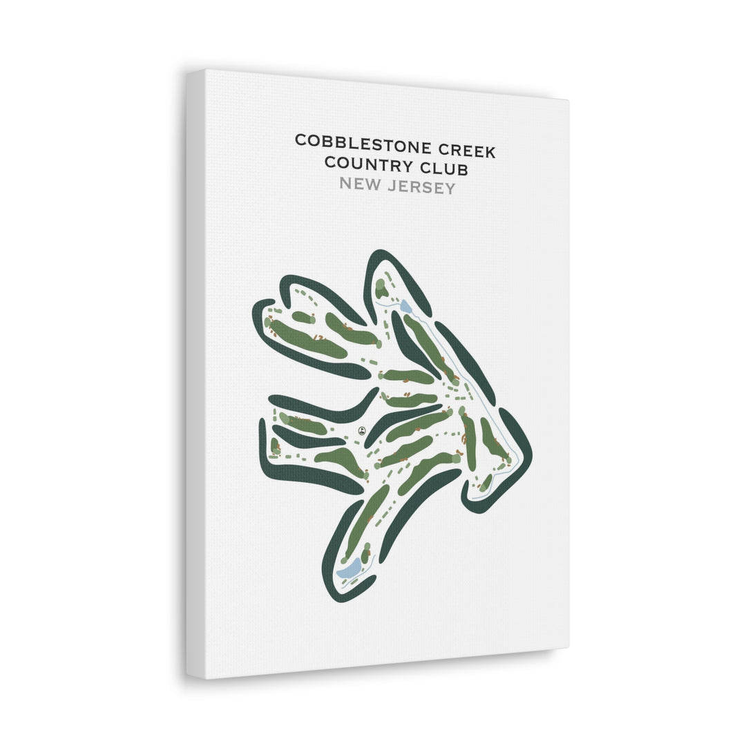 Cobblestone Creek Country Club, New Jersey - Printed Golf Course