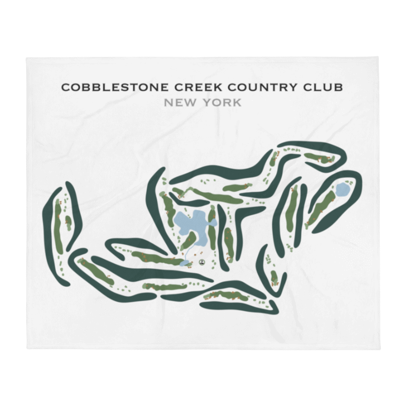 Cobblestone Creek Country Club, New York - Printed Golf Courses