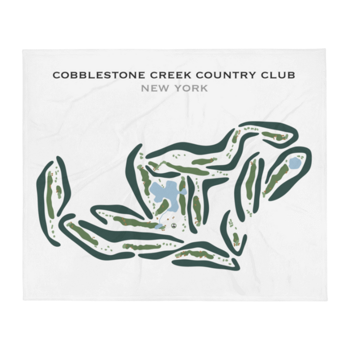 Cobblestone Creek Country Club, New York - Printed Golf Courses