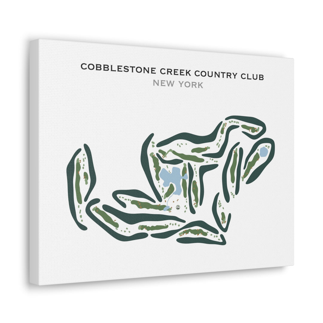 Cobblestone Creek Country Club, New York - Printed Golf Courses