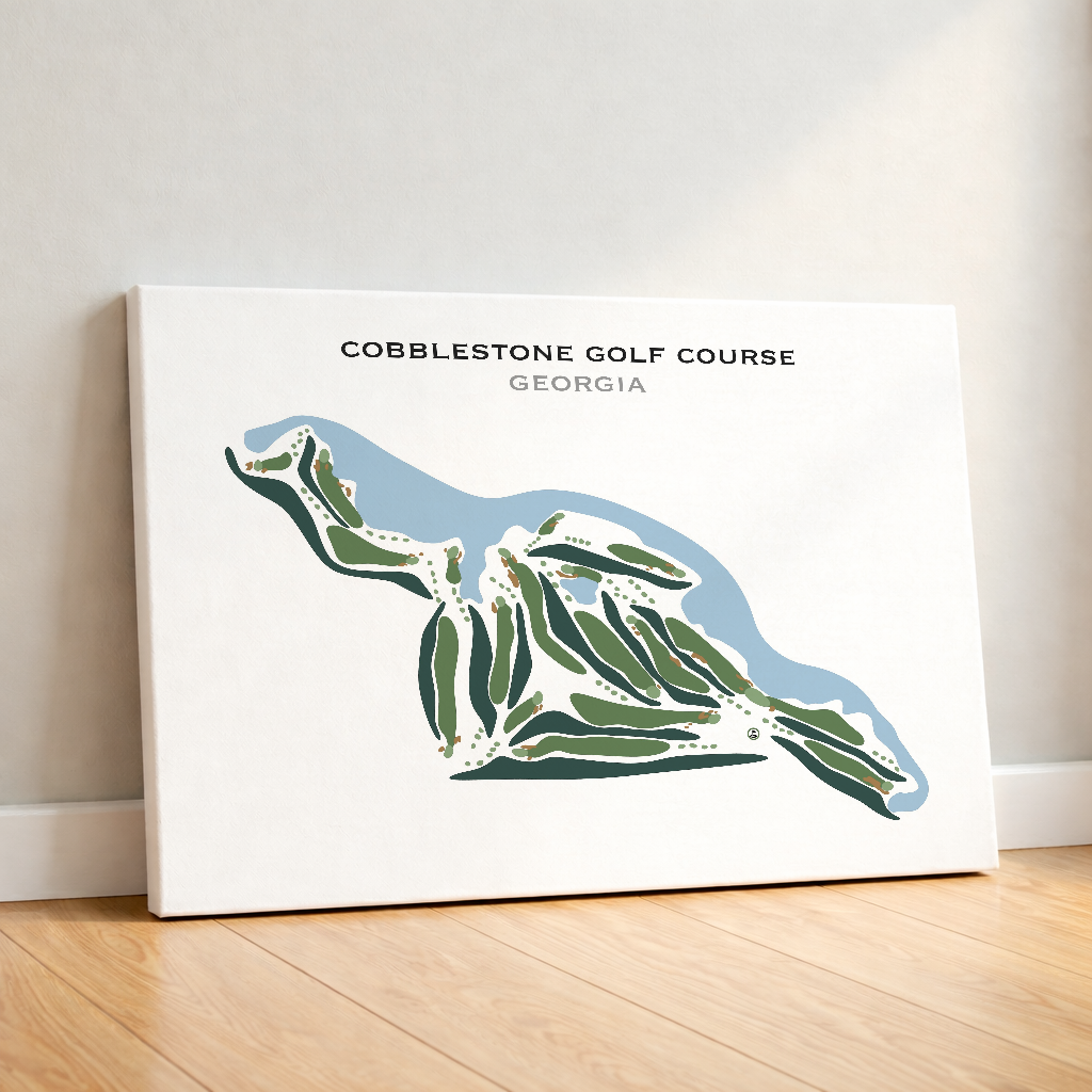Cobblestone Golf Course, Georgia - Printed Golf Courses