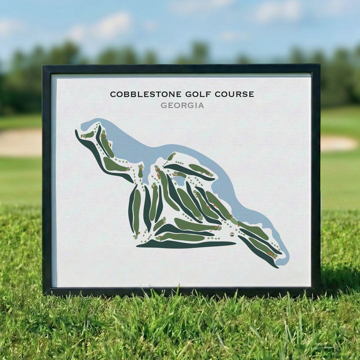 Cobblestone Golf Course, Georgia - Printed Golf Courses