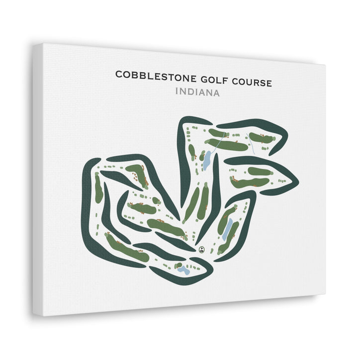 Cobblestone Golf Course, Indiana - Printed Golf Courses